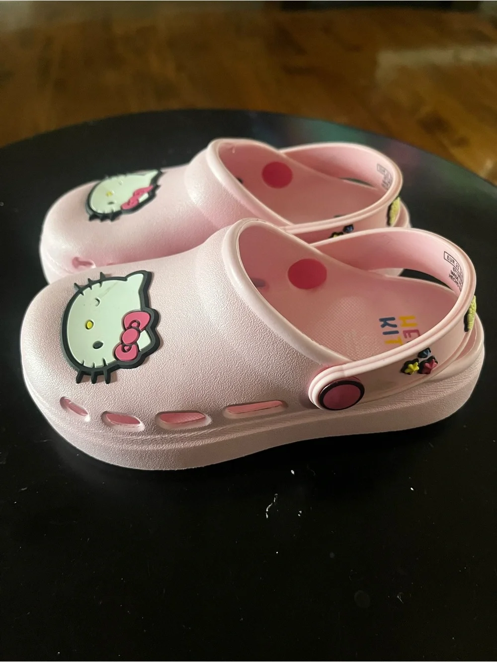 Zara Pink Kids Hello Kitty Clog Sandals